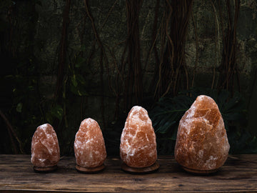 Himalayan Salt Lamp - Natural Shape | Orange Colour